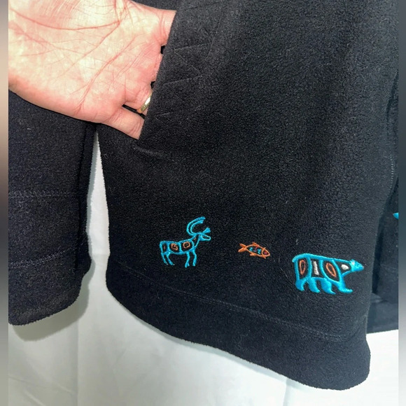 Inuk Fleece fullzip jacket Size L - Picture 4 of 6